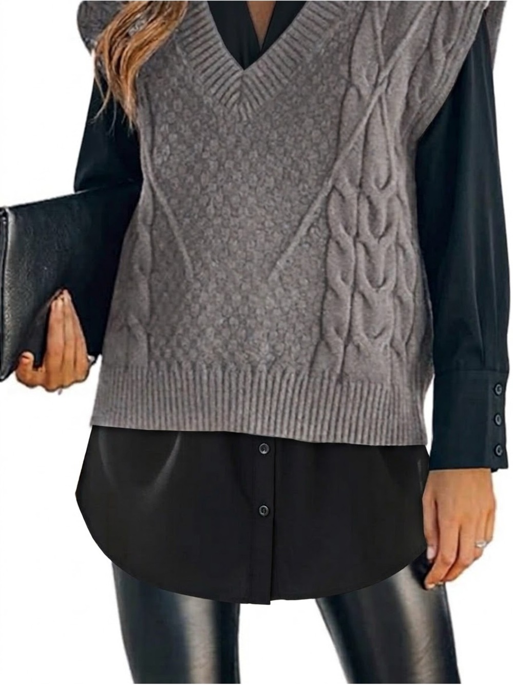 WOMEN’S FAUX SHIRT EXTENDER / ADJUSTABLE FAKE HEM